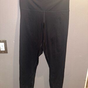 Everlane women’s perform Black Leggings Large